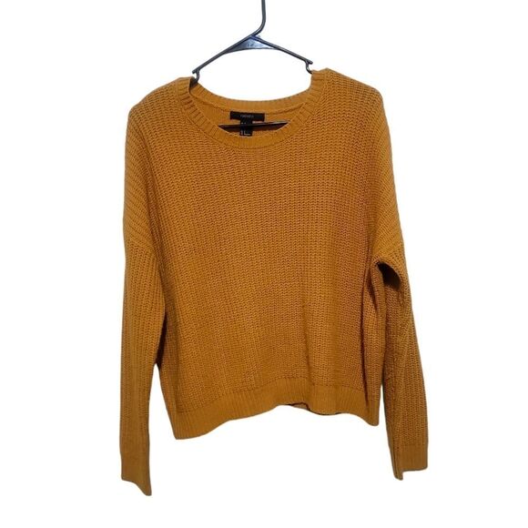 Forever21 Women's Yellow Sweater Sz Small - Picture 3 of 4